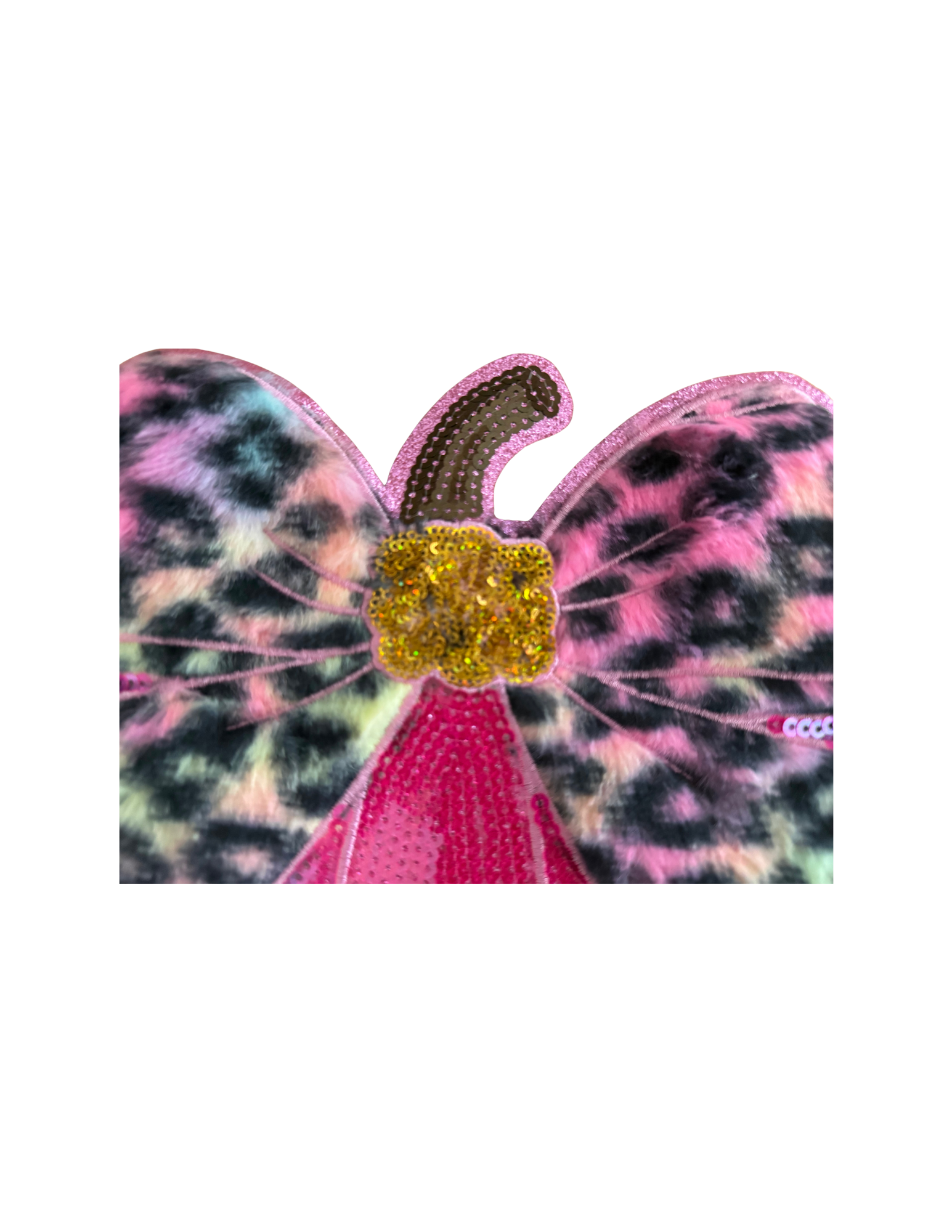 Sweet meets spooky in the cutest way. This eye-catching patch combines a vibrant pink jack-o'-lantern with a trendy leopard-print bow, creating a Halloween design that's fun, feminine, and unlike anything you'll find in big box stores.