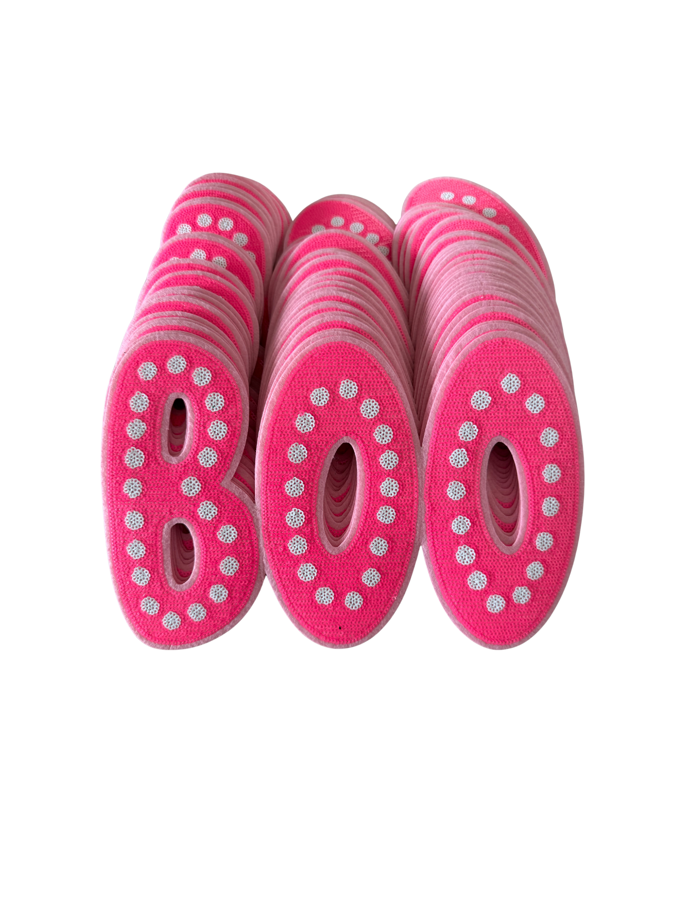 Who says Halloween has to be orange and black? This bold BOO patch gives spooky season a playful pop of pink! Featuring bright hot-pink lettering